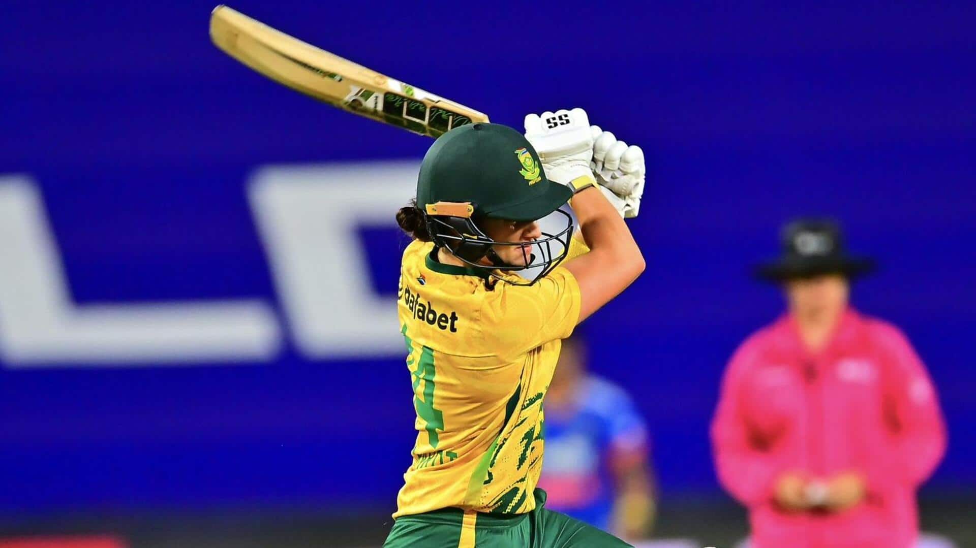 Laura Wolvaardt makes records with third hundred in Women's T20Is