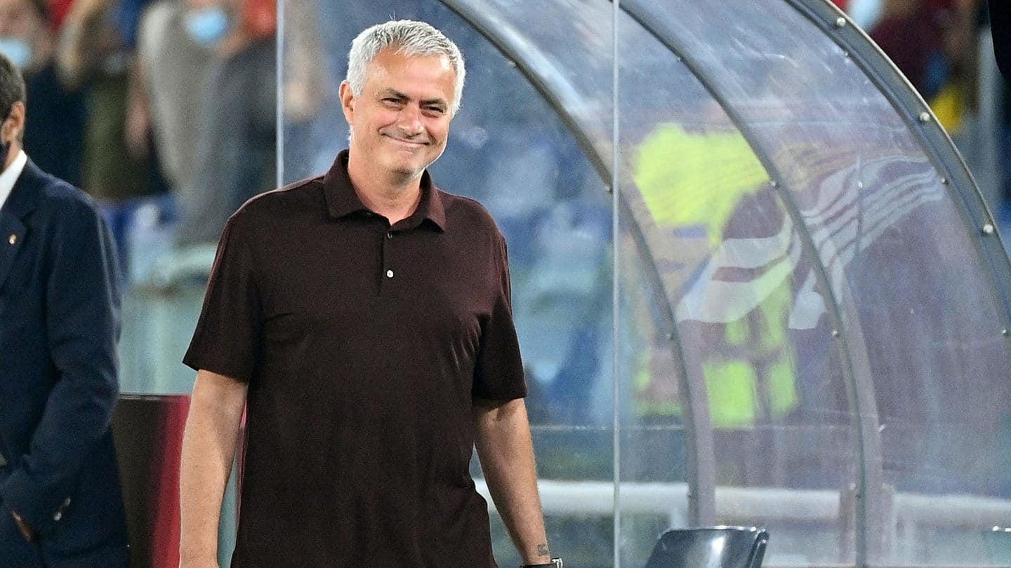 Roma have maintained a 100% record under Mourinho Roma have maintained a 100% record under Mourinho