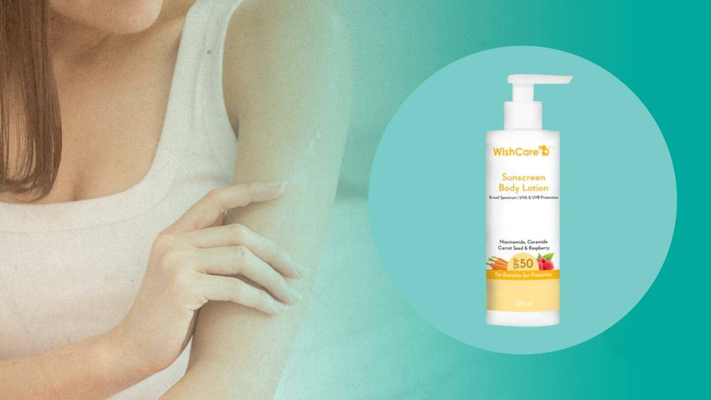 Beauty review: WishCare SPF50 Sunscreen Body Lotion