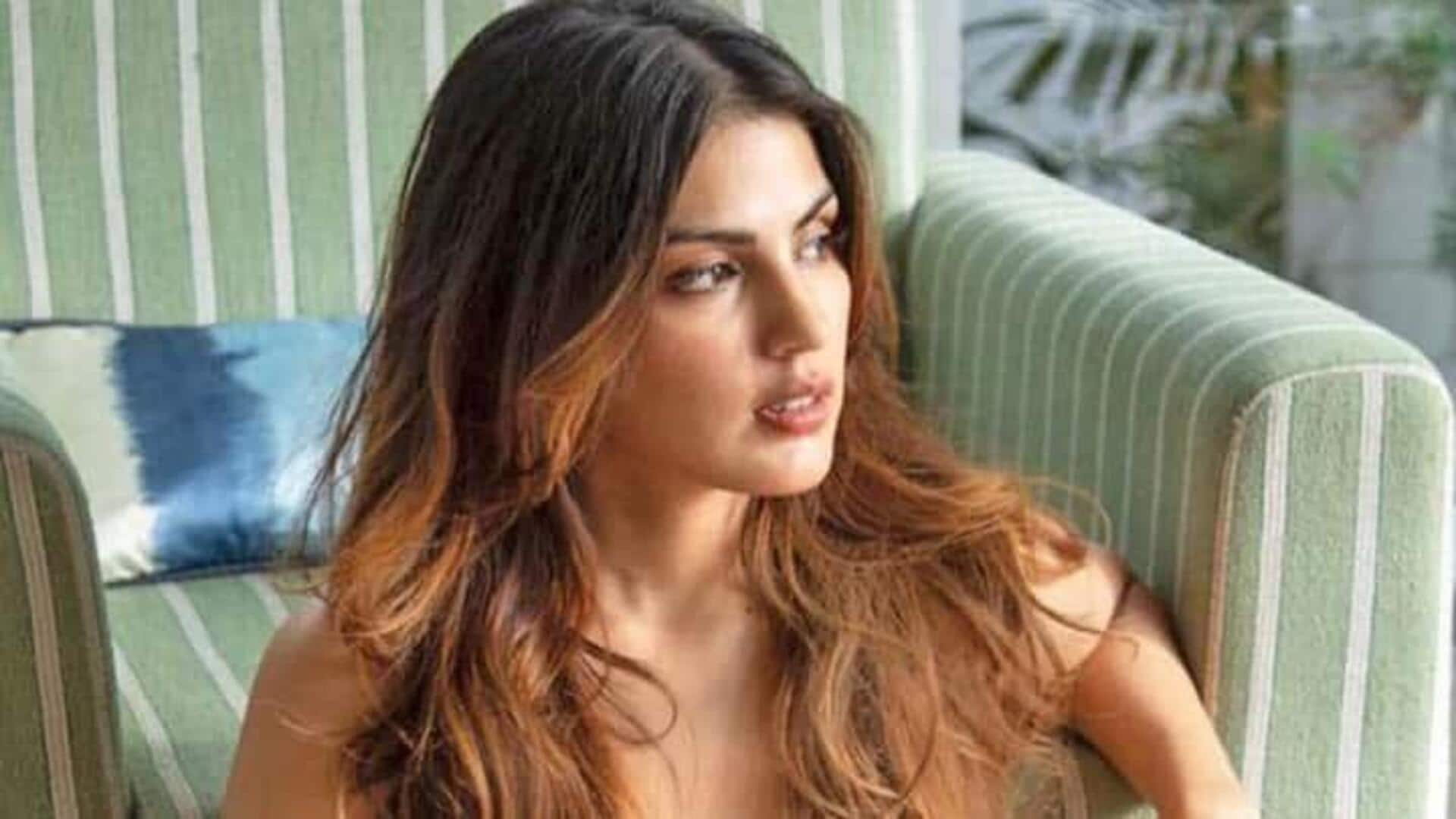 Rhea Chakraborty turns to motivational speaking 'for money' 