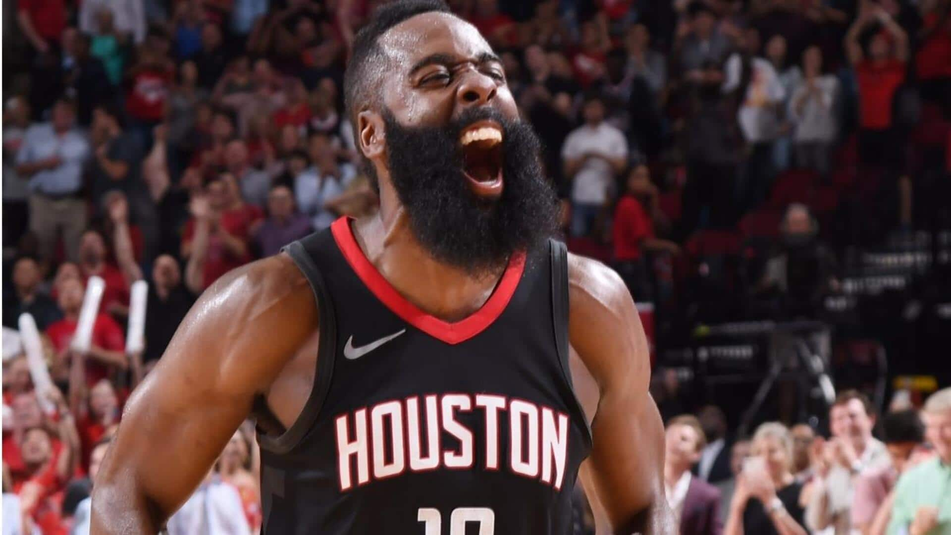 #ThisDayThatYear: James Harden makes history in 8-game scoring run