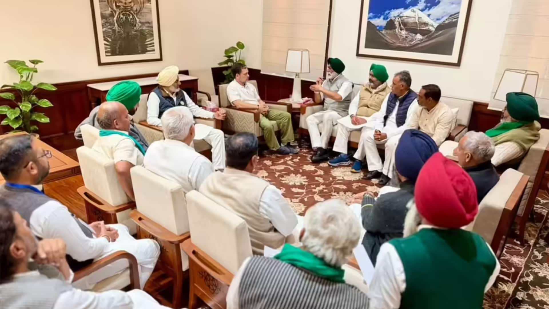 'Staged': BJP slams Rahul Gandhi's farmer meet on trade deal