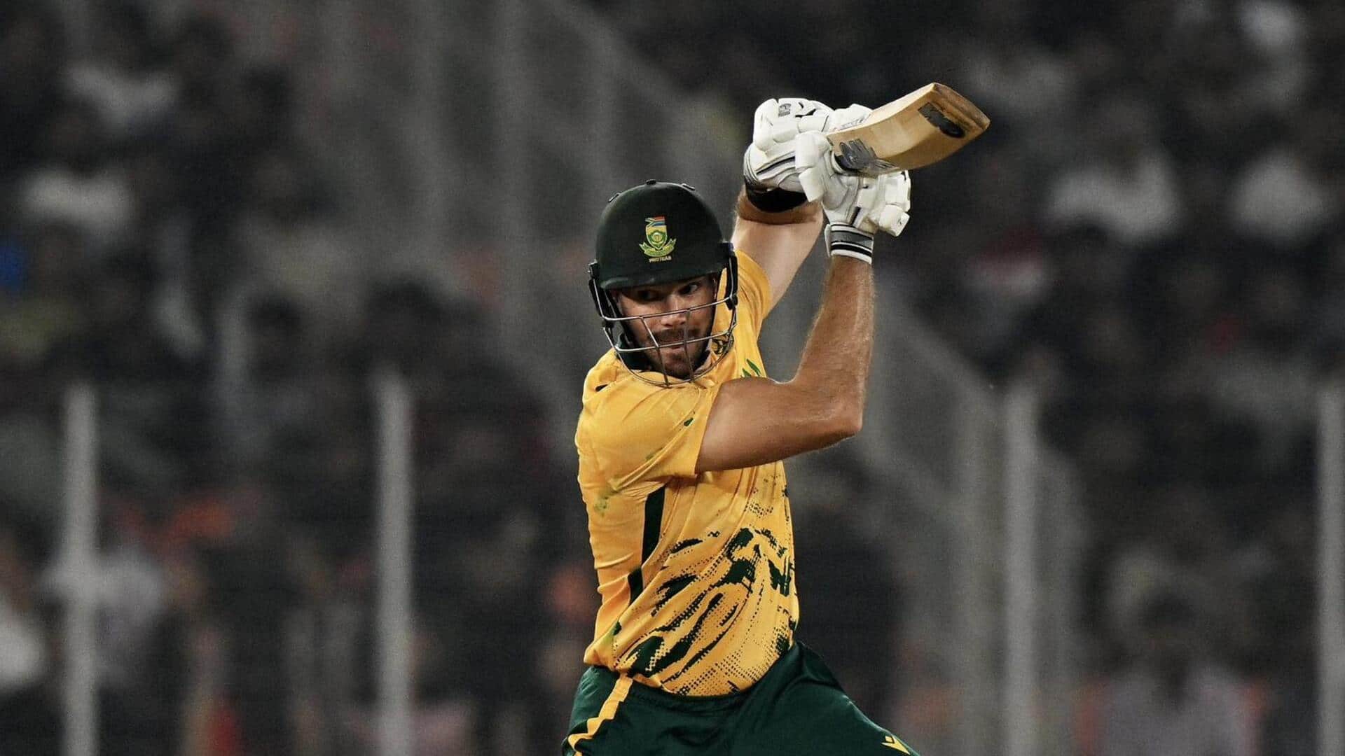 Aiden Markram hammers his 5th T20 World Cup fifty: Stats