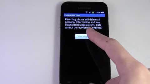 #TechBytes: Points to note before factory resetting your smartphone