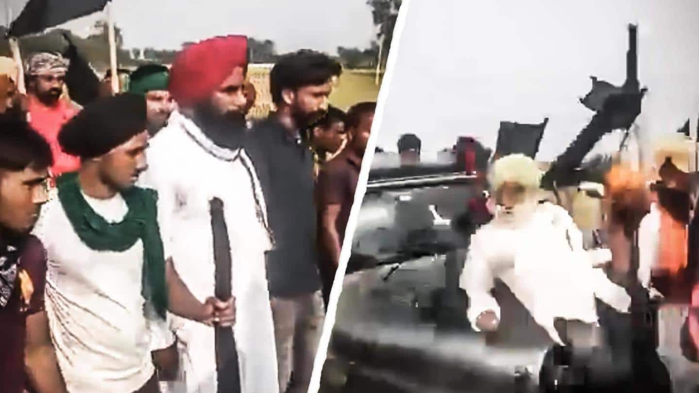 Video shows SUV violently ramming into unarmed farmers Video shows SUV violently ramming into unarmed farmers