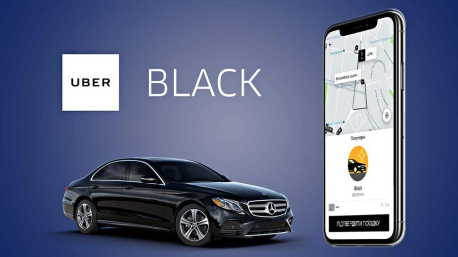 Uber Black premium ride-hailing service to make comeback in India