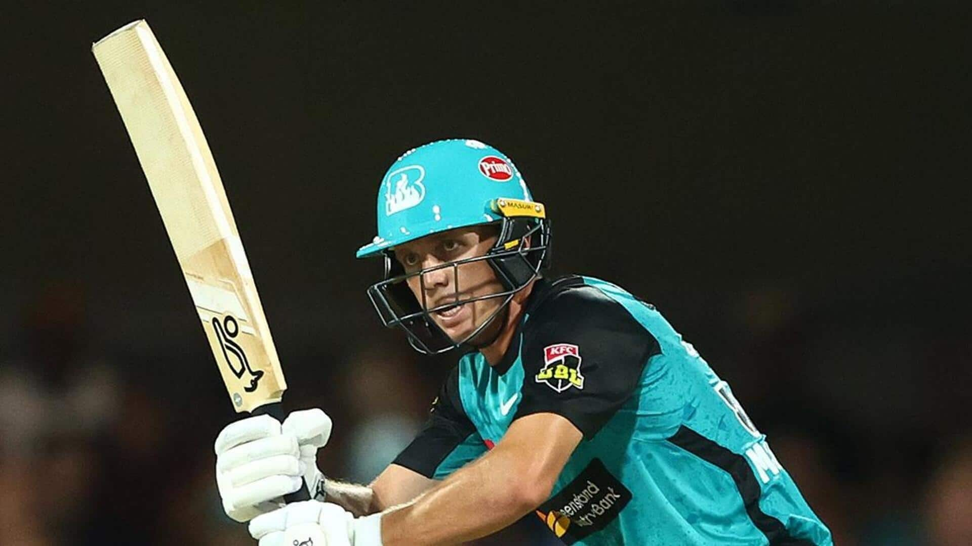 Australia's Nathan McSweeney slams 78* in BBL after Test omission