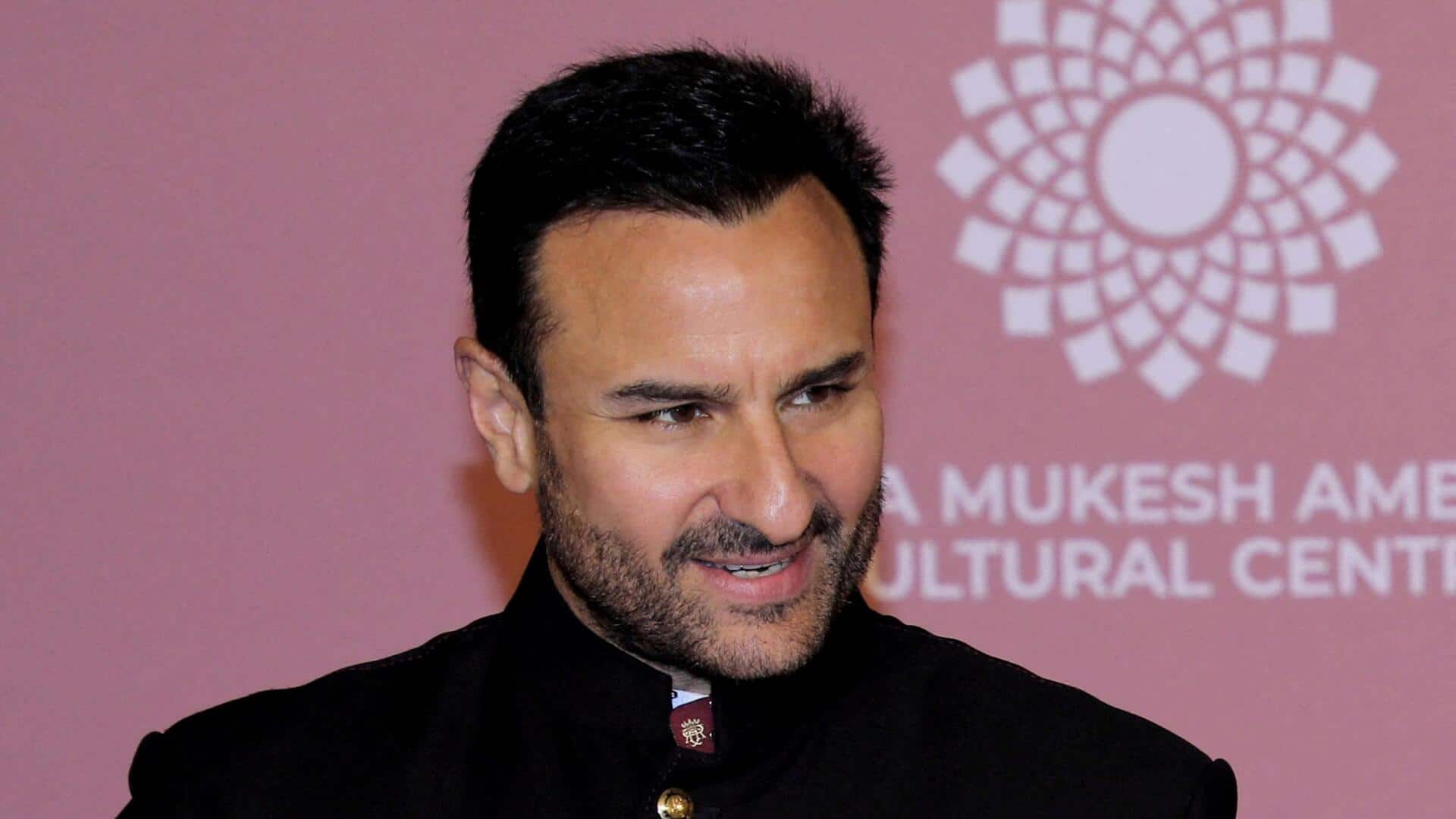 Saif Ali Khan reveals 'most bizarre' advice from colleague