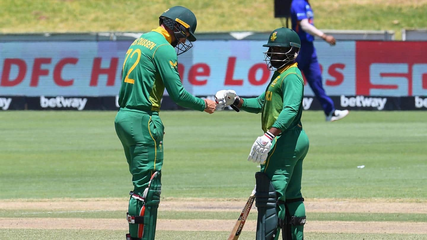 SA vs IND, 1st ODI: Hosts set 297-run target