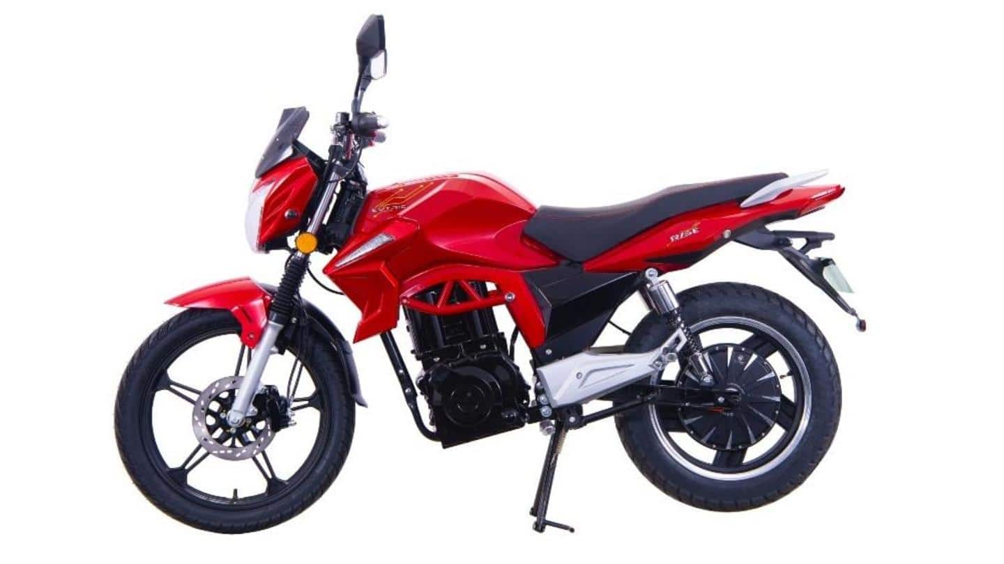 EVTRIC Rise electric bike launched at Rs. 1.6 lakh