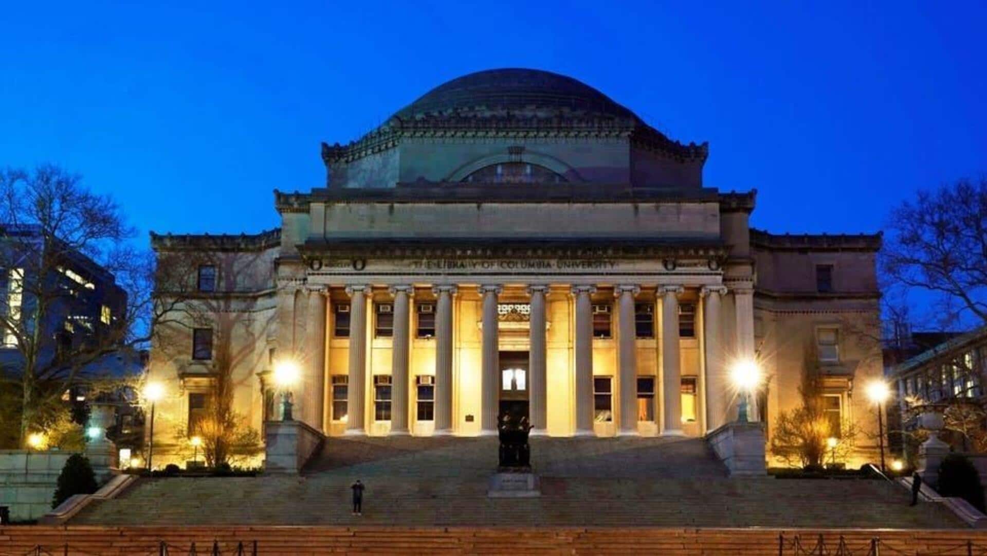 Columbia deans suspended over offensive texts mocking antisemitism
