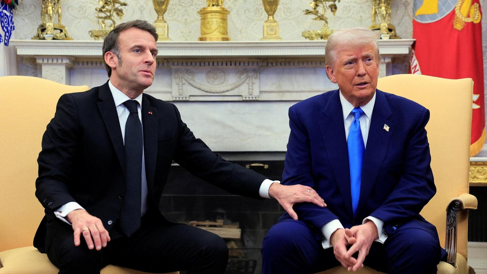'My friend...': Trump shares Macron's private text amid Greenland standoff 