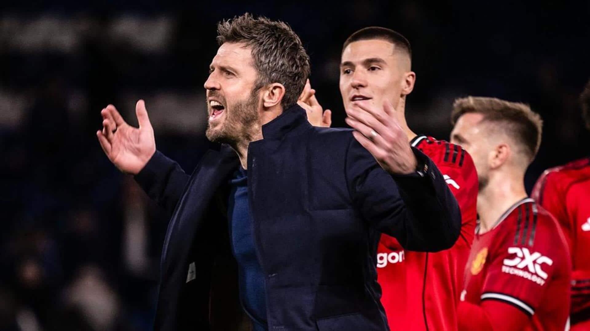 Andoni Iraola could rival Michael Carrick for Manchester United job