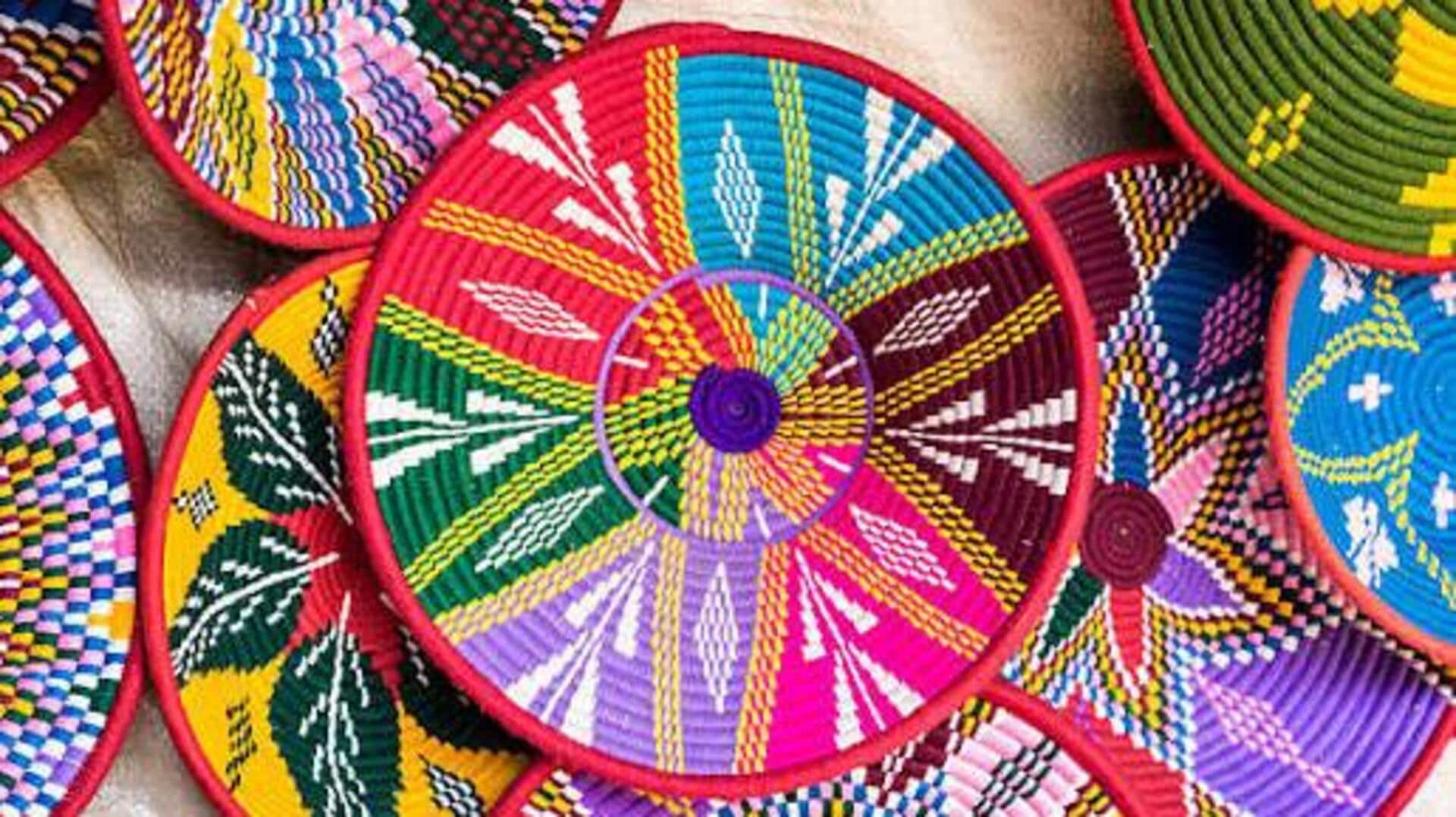How to make Ethiopian baskets at home