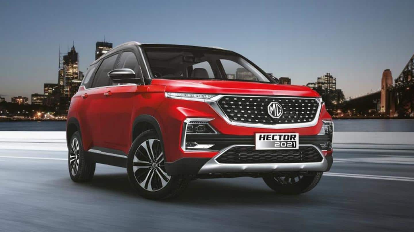 MG Hector Shine variant to debut in India tomorrow