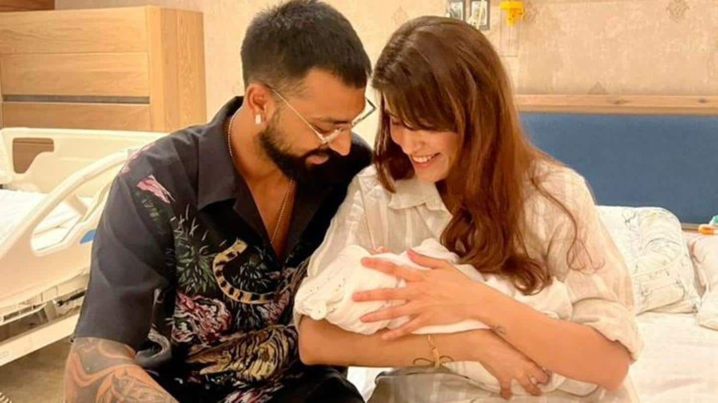 Krunal Pandya and Pankhuri Sharma welcome a baby boy!