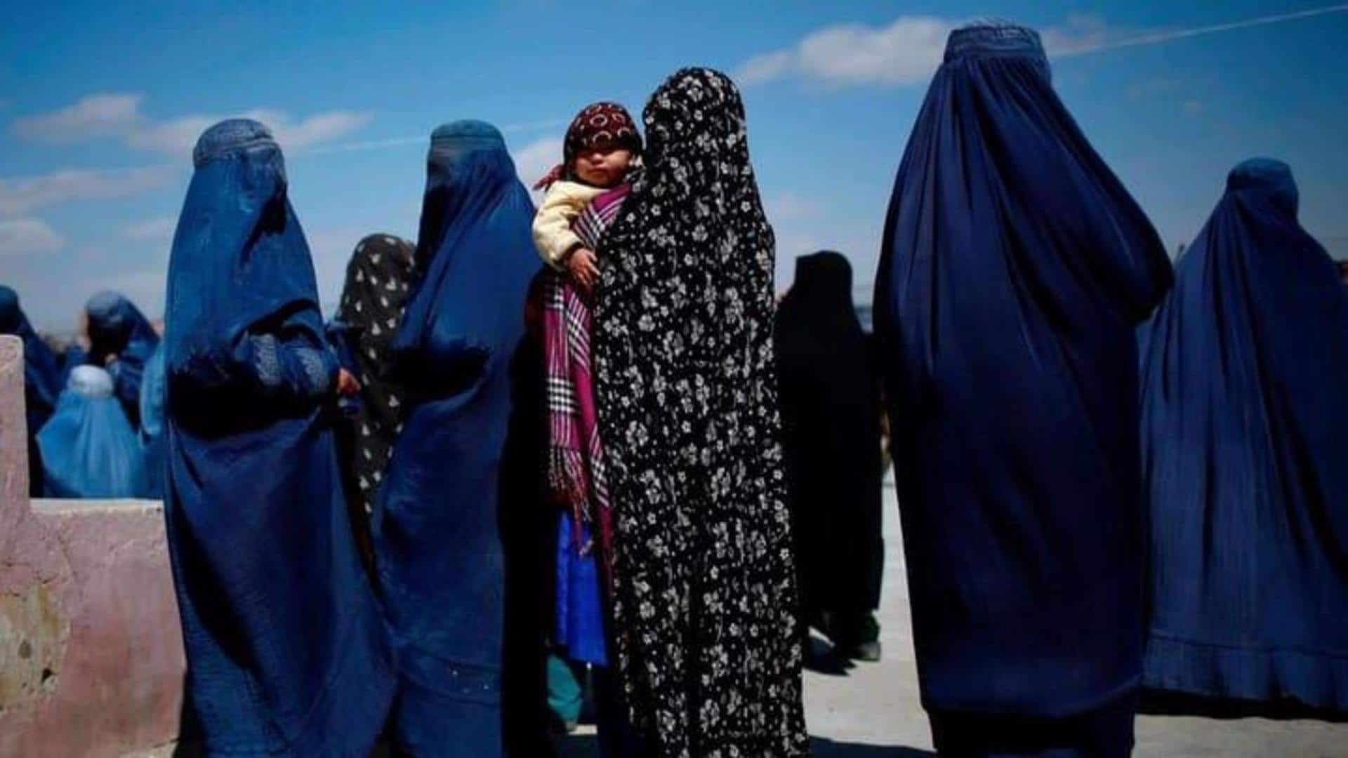 Taliban prohibits women from taking part in Eid celebrations 