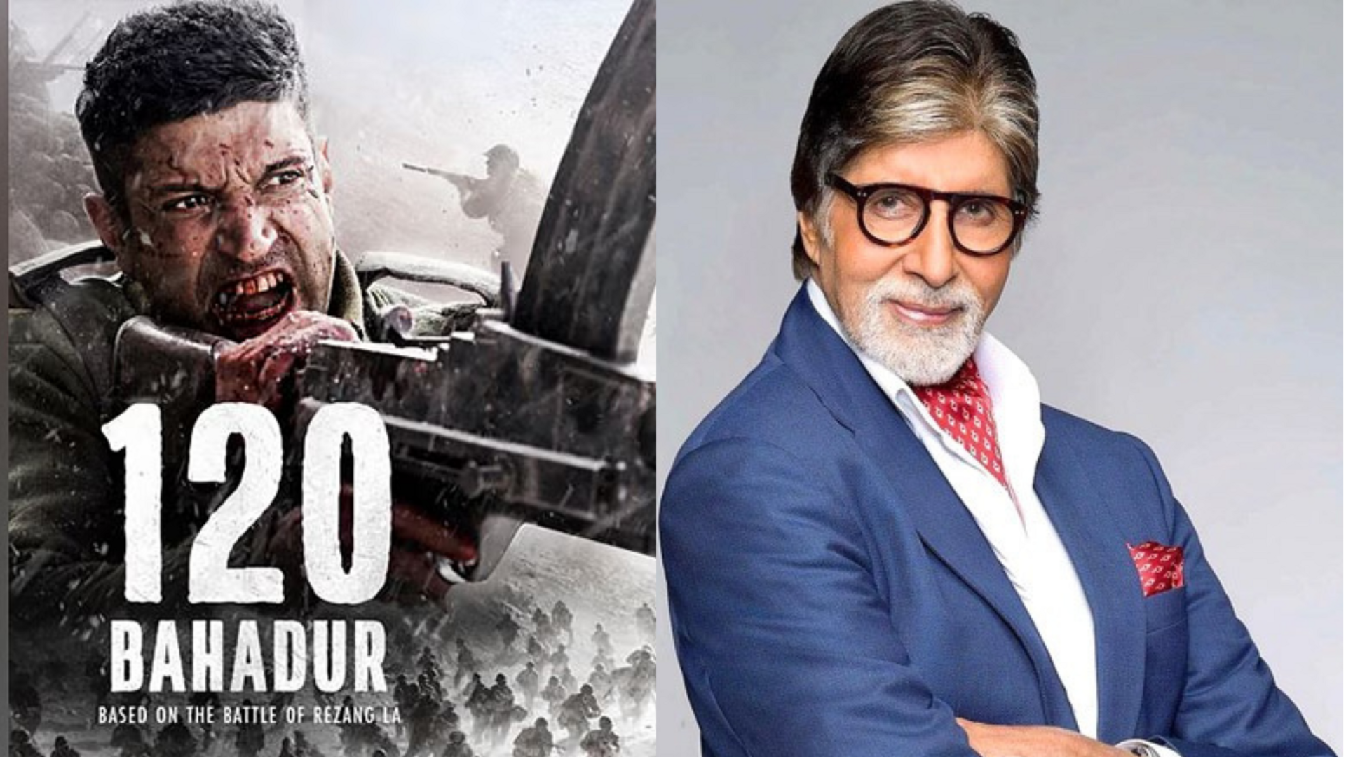 Amitabh Bachchan to narrate Farhan Akhtar's '120 Bahadur'? Amitabh Bachchan to narrate Farhan Akhtar's '120 Bahadur'?