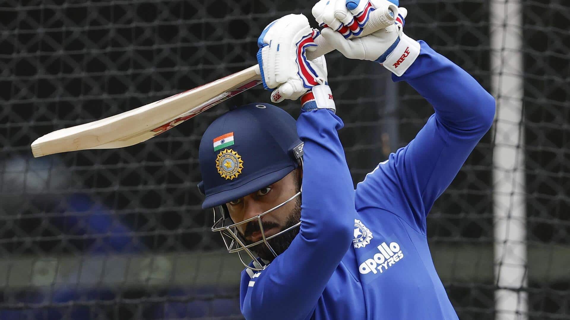 Adelaide ODI: Virat Kohli displays immaculate drives in nets Adelaide ODI: Virat Kohli displays immaculate drives in nets