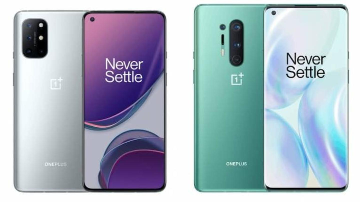 The phones support up to 120Hz refresh rate The phones support up to 120Hz refresh rate