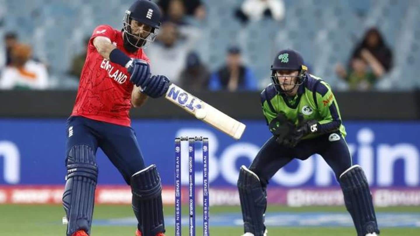 England all-rounder Moeen Ali completes 1,000 T20I runs: Key stats
