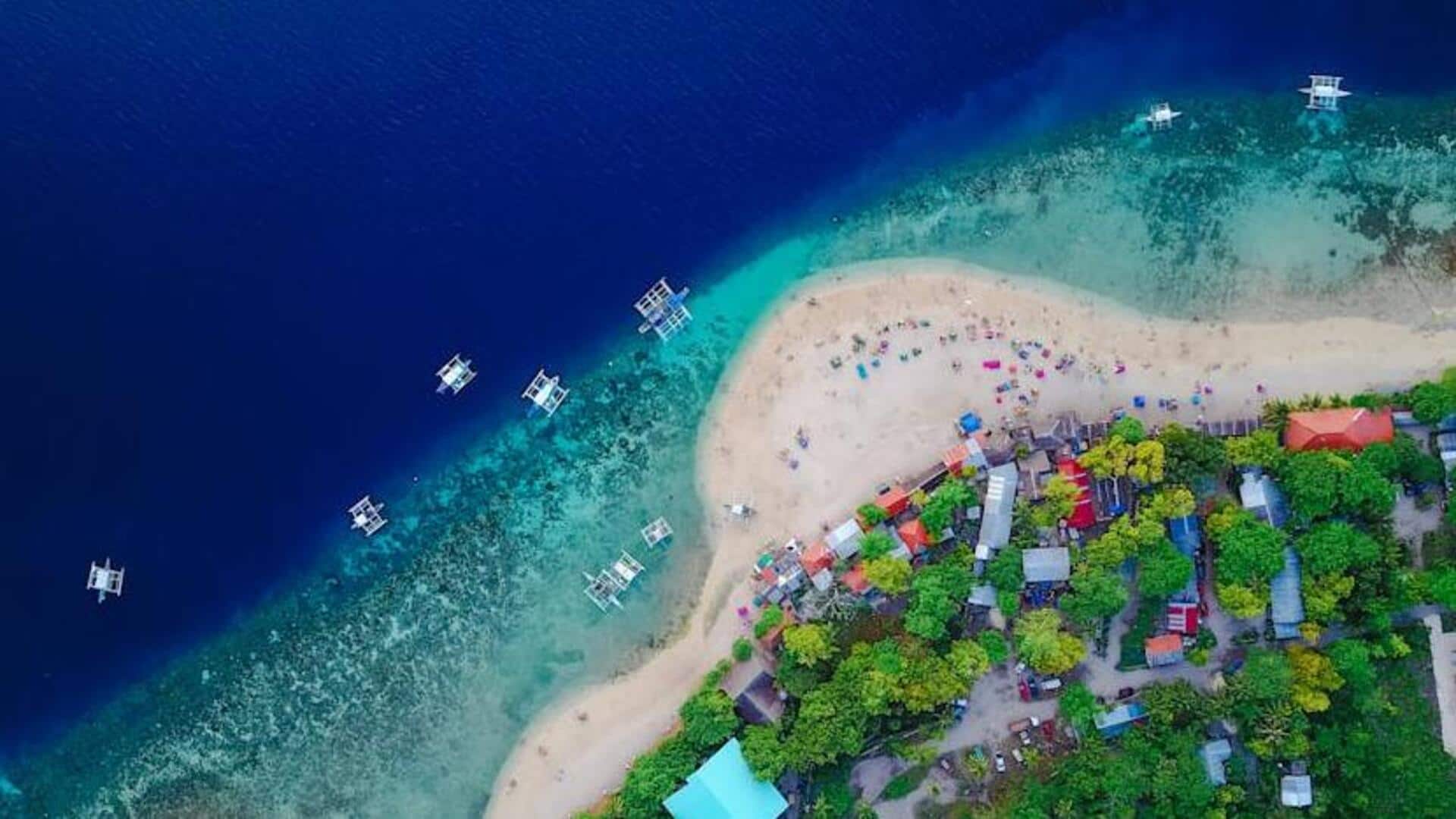 Go for an island-hopping adventure to Palawan in the Philippines