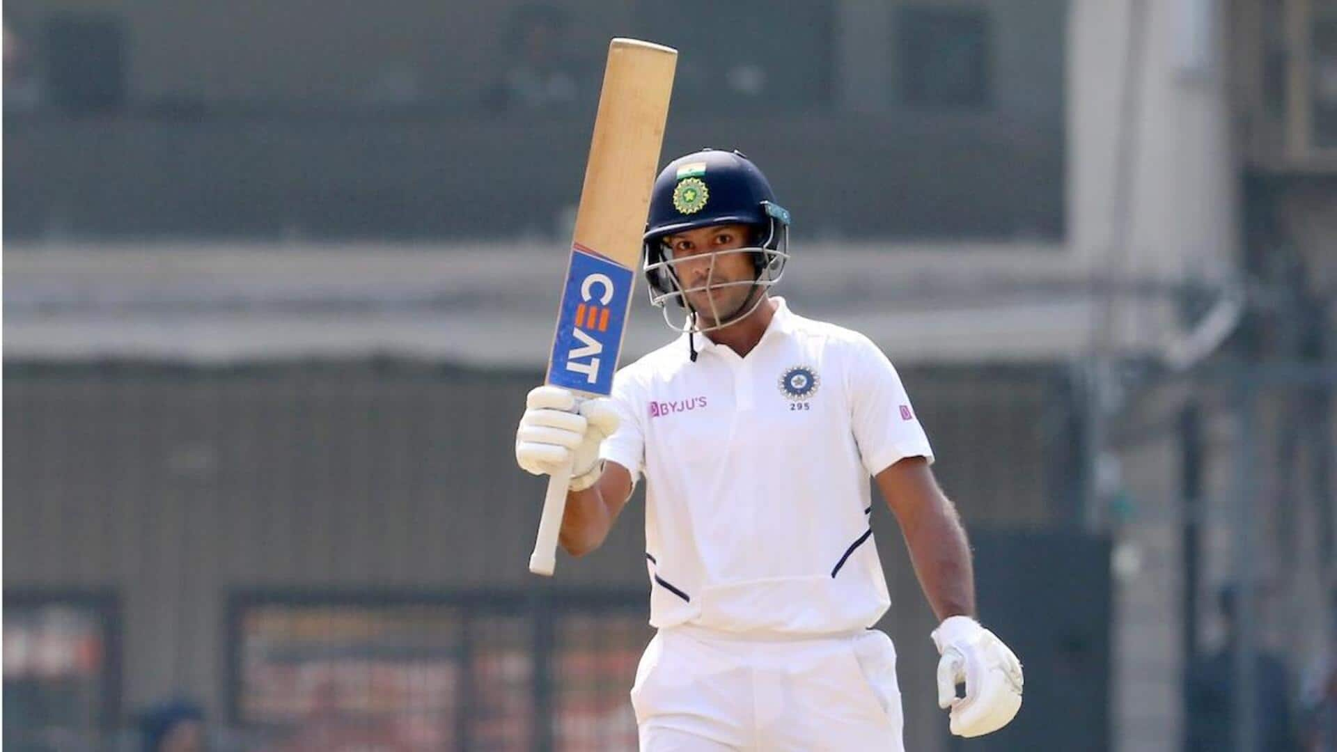 Mayank Agarwal slams his 4th consecutive 50-plus score in VHT