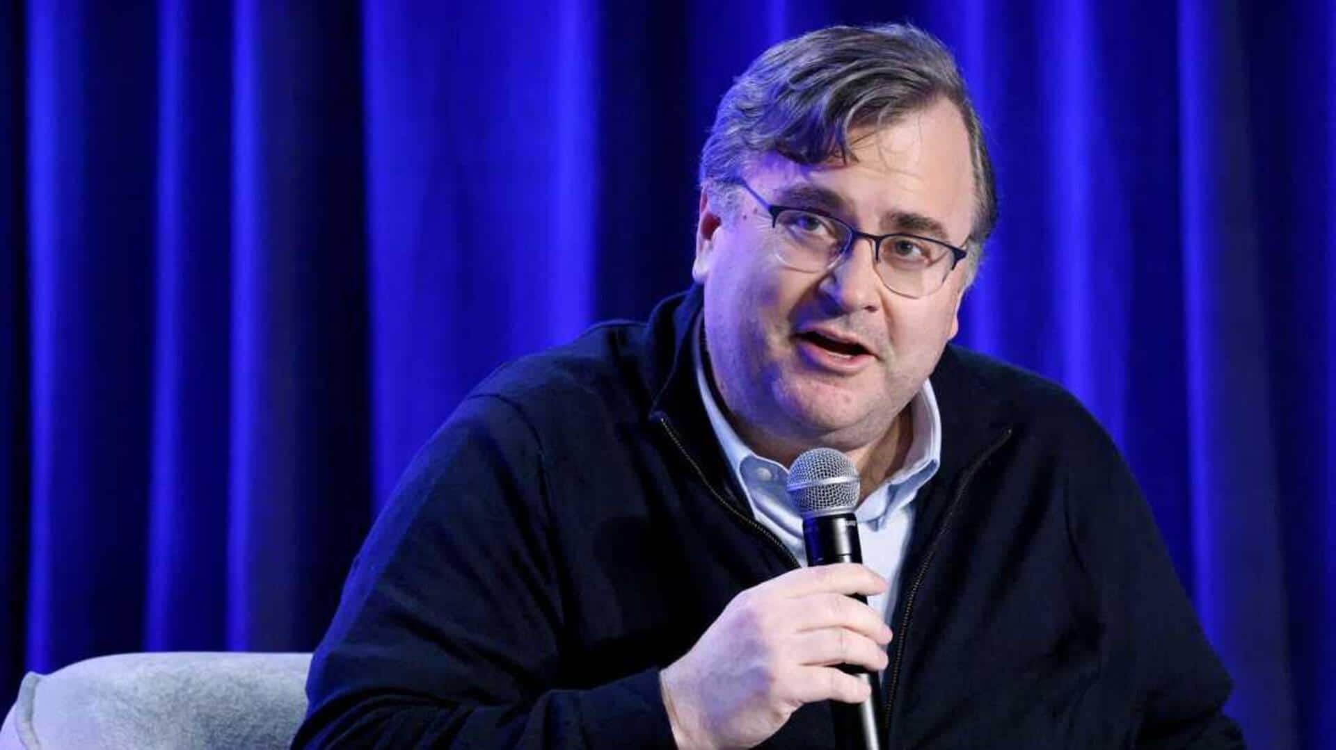 LinkedIn co-founder Reid Hoffman admits meeting Jeffrey Epstein after 2015
