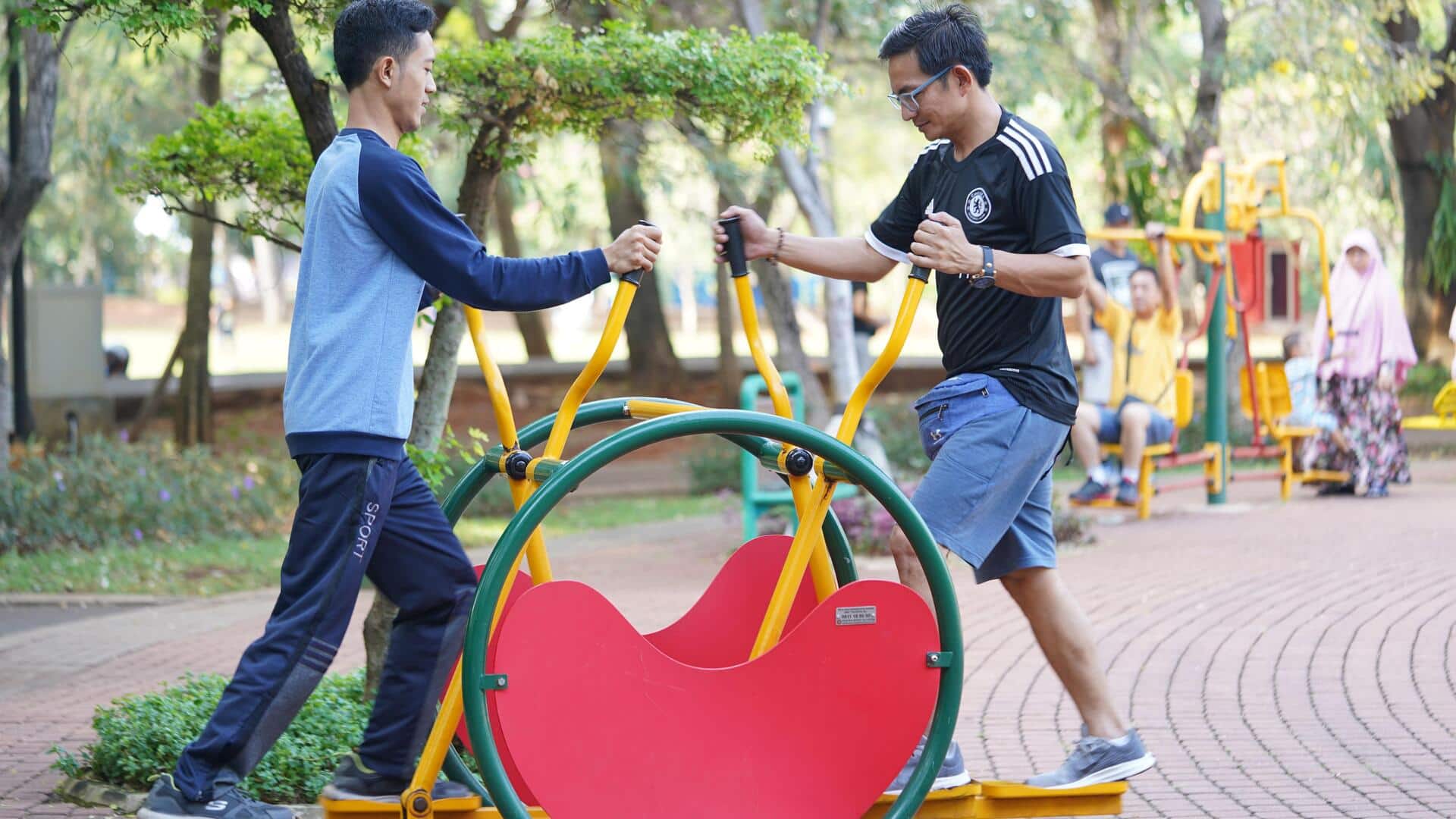 Playground workouts: A simple way to get fit without gym