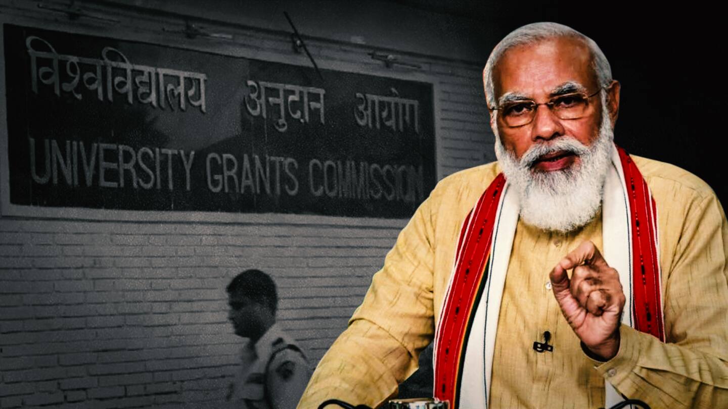 UGC faces criticism over 'Thankyou PM Modi' posters at universities