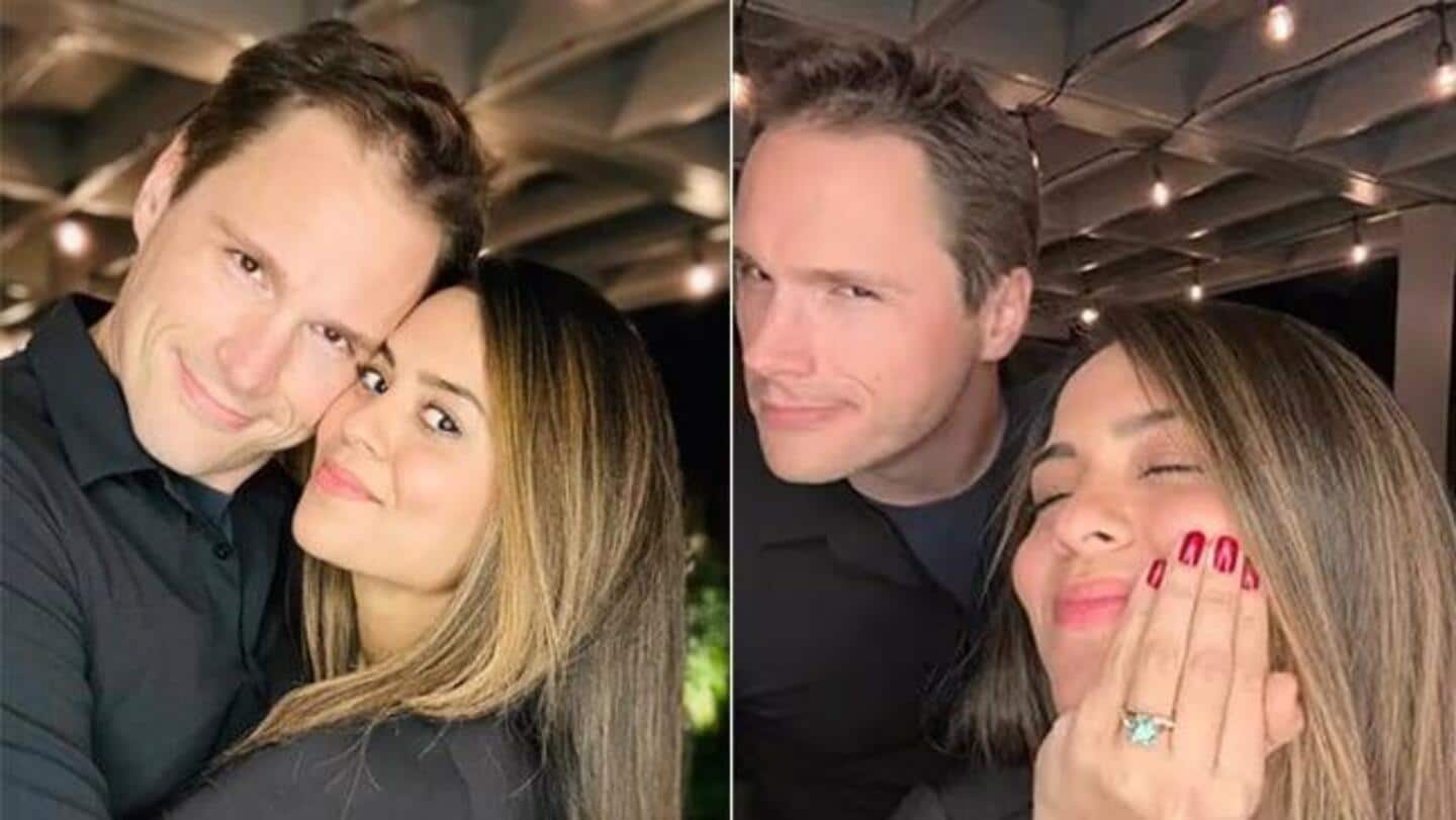Sana Saeed and boyfriend Csaba Wagner are engaged; share pictures