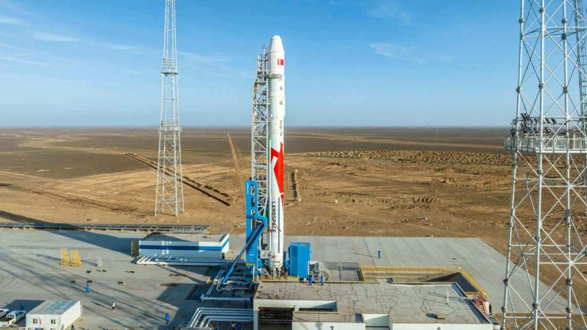 China's methane-powered rocket aims to make historic orbit journey