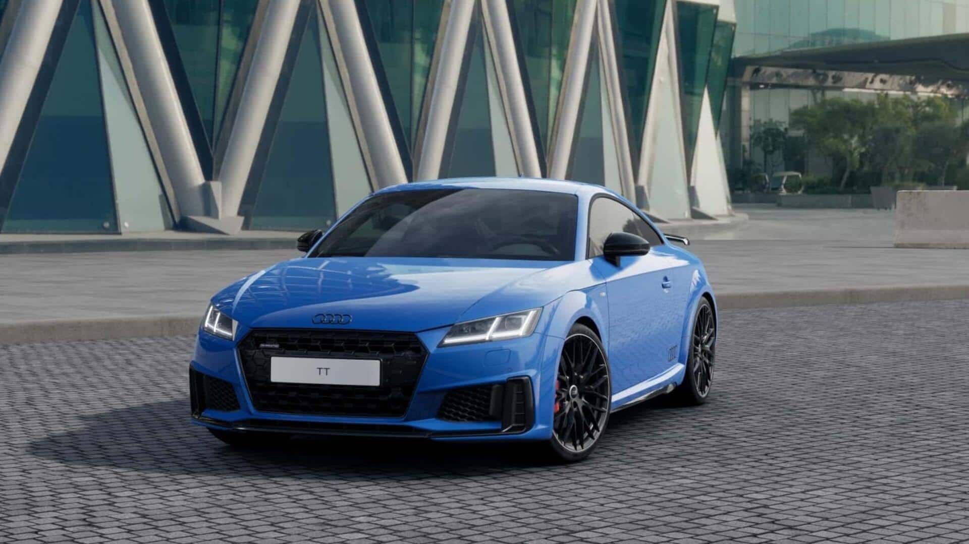 Audi TT Special Edition, limited to 25 units, breaks cover