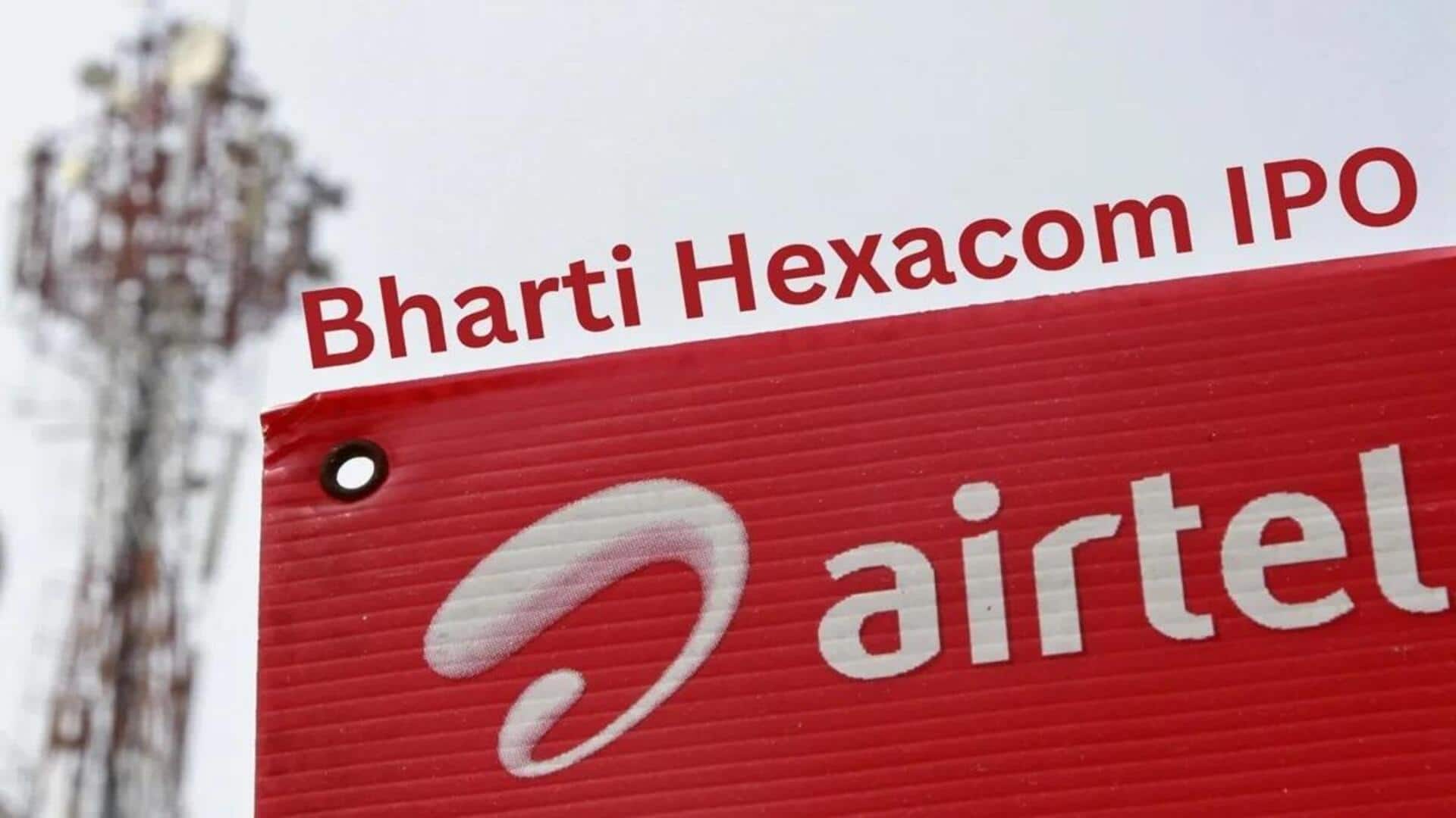 Bharti Hexacom's stock market debut exceeds expectations with 32% premium