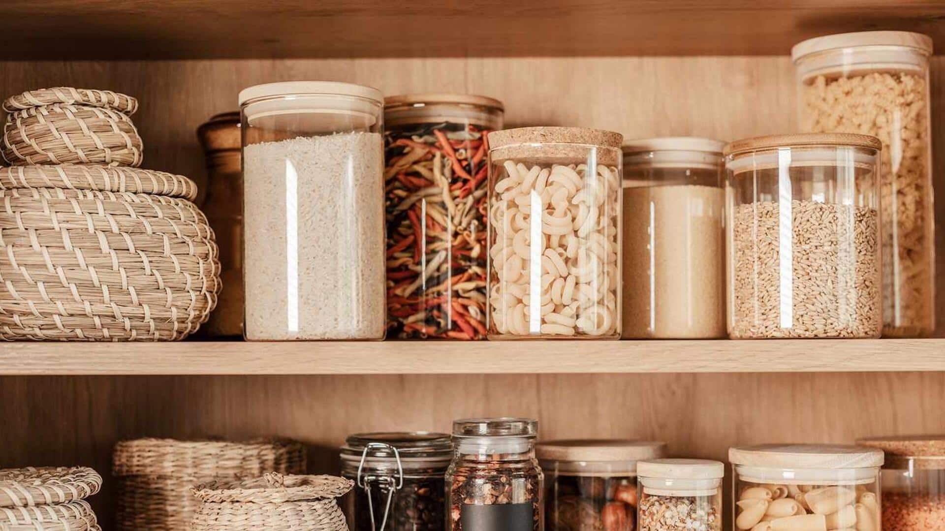 Reorganize your pantry for healthier eating choices