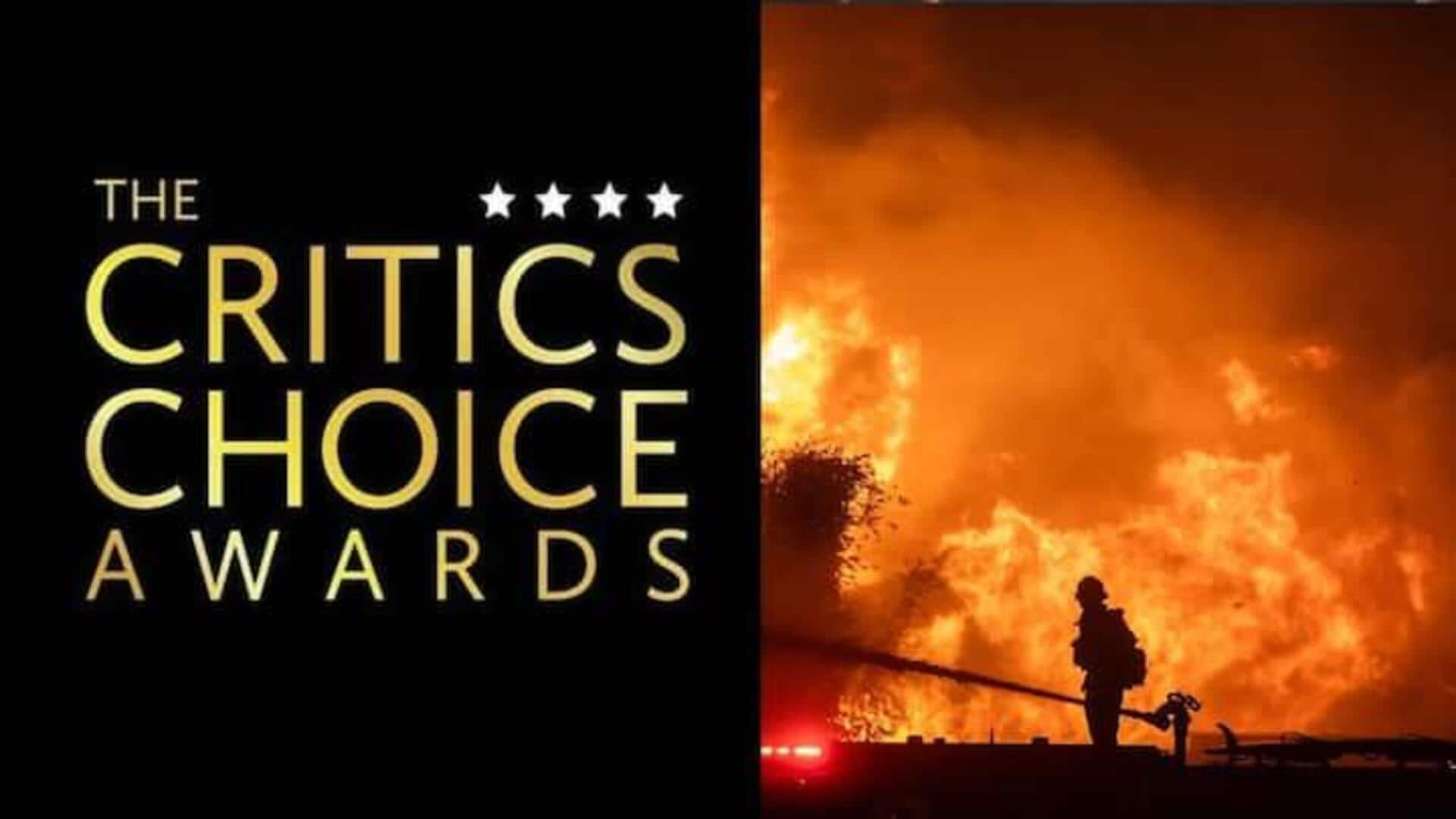 Critics Choice Awards postponed again due to LA wildfires