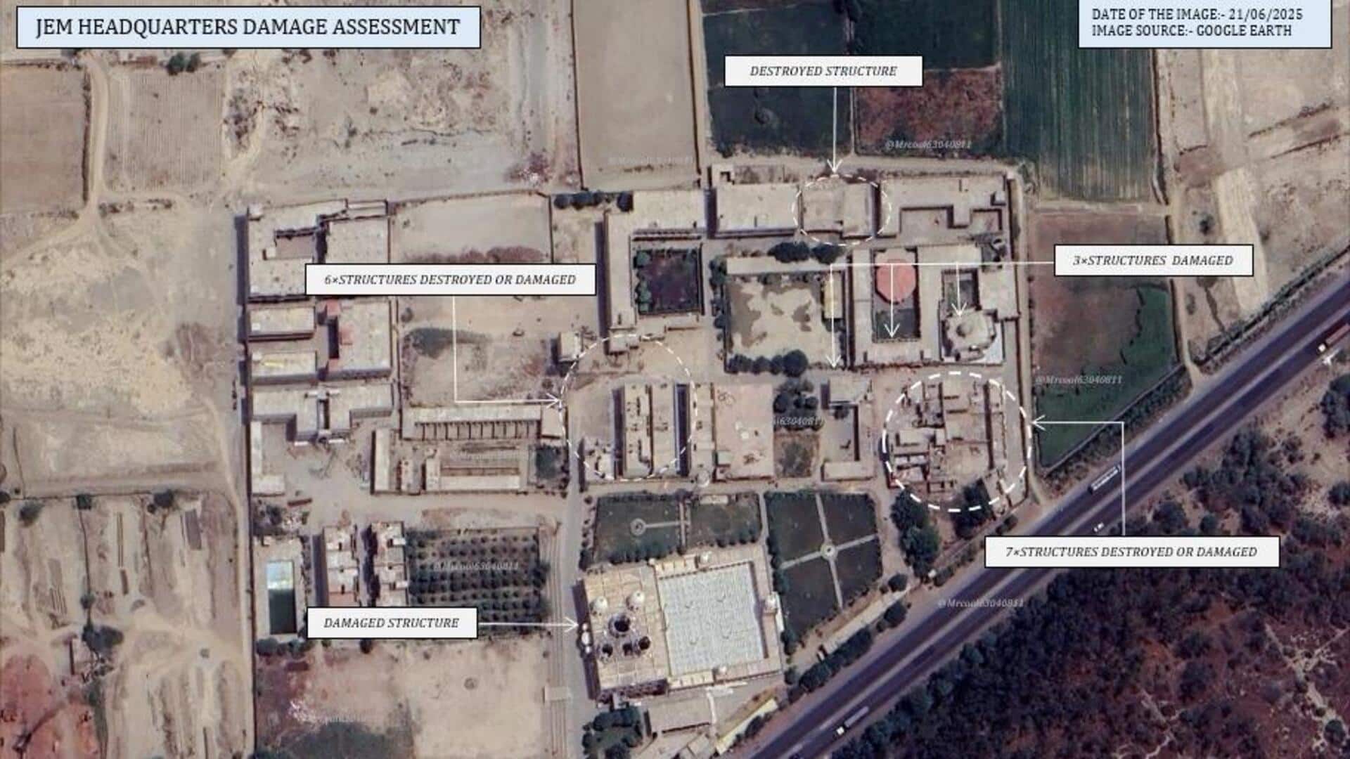 Jaish seeks funds to rebuild headquarters after Op Sindoor destruction Jaish seeks funds to rebuild headquarters after Op Sindoor destruction