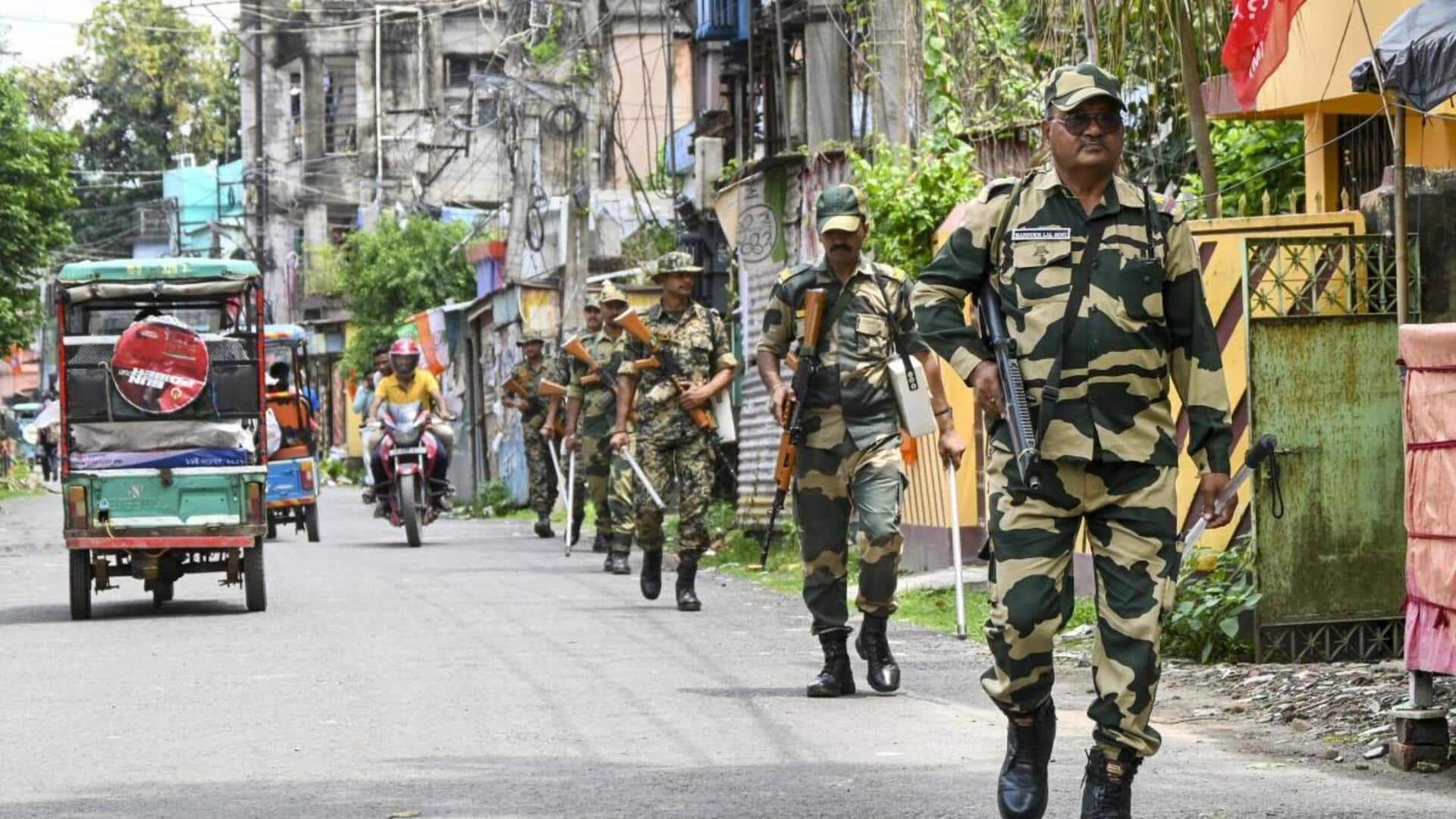 Post-poll violence in Bengal: 5 security personnel injured, 3 dead 