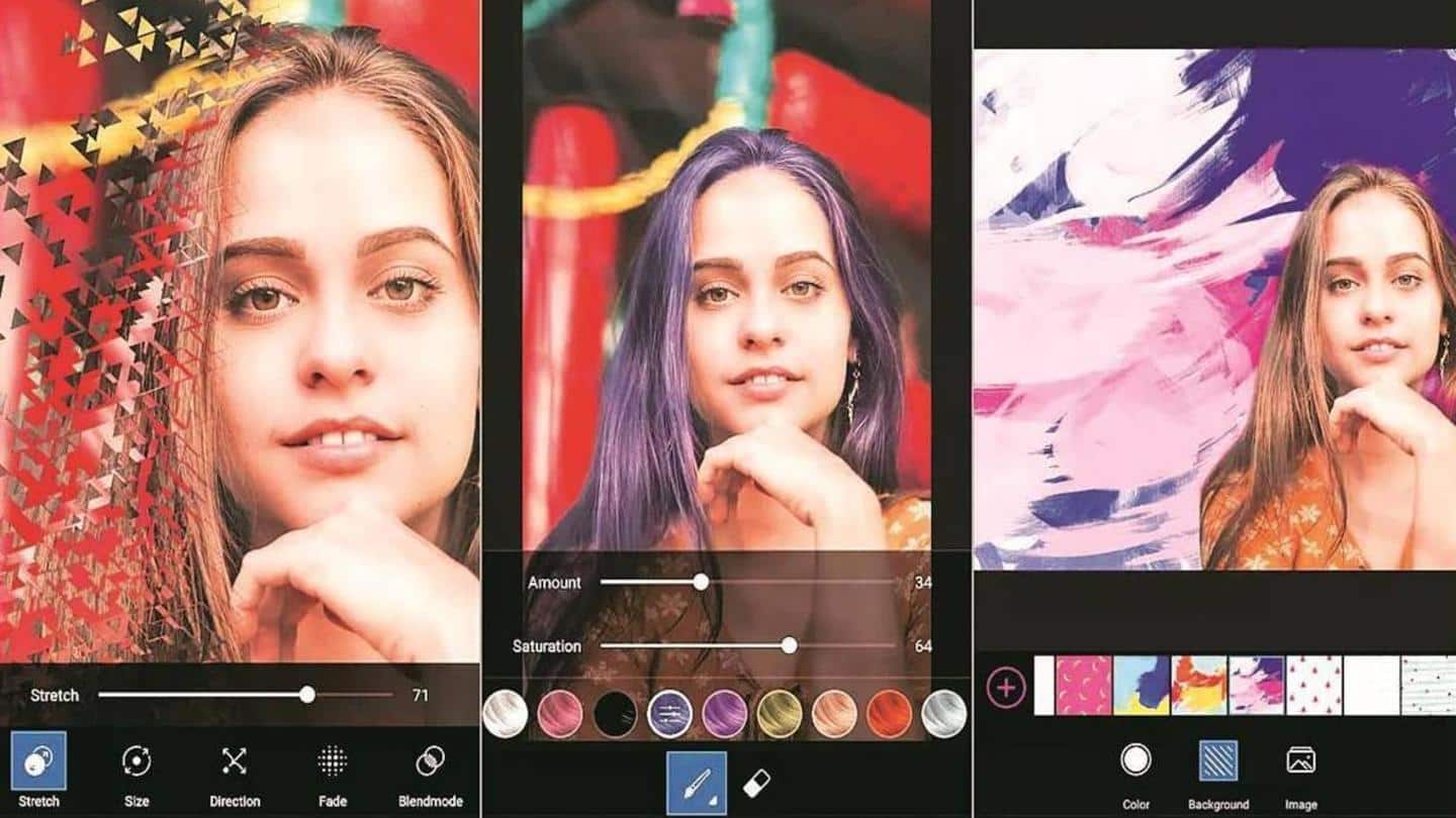 PicsArt offers the user a lot of creative control PicsArt offers the user a lot of creative control