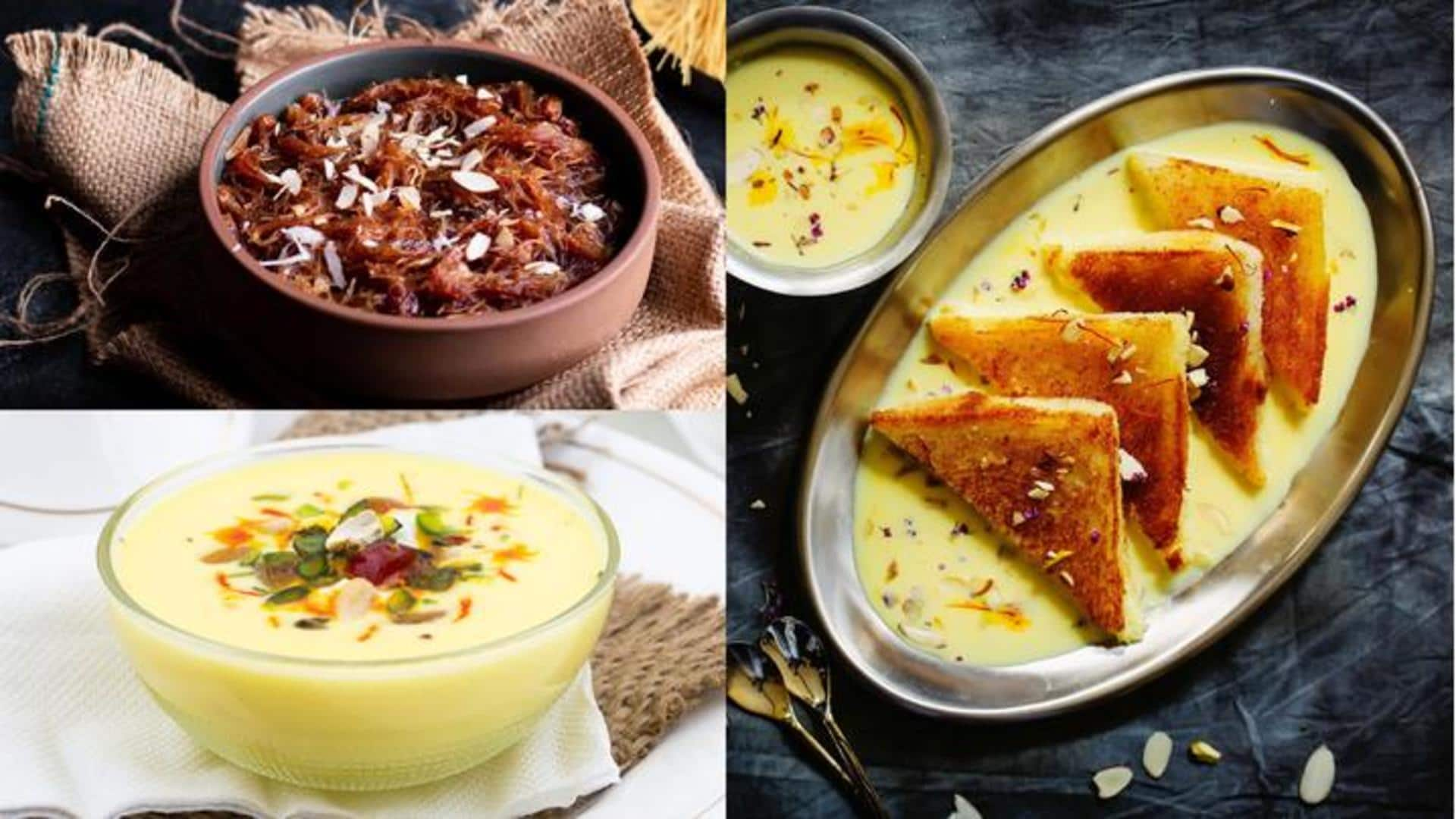 Try these scrumptious desserts on Eid-ul-Fitr