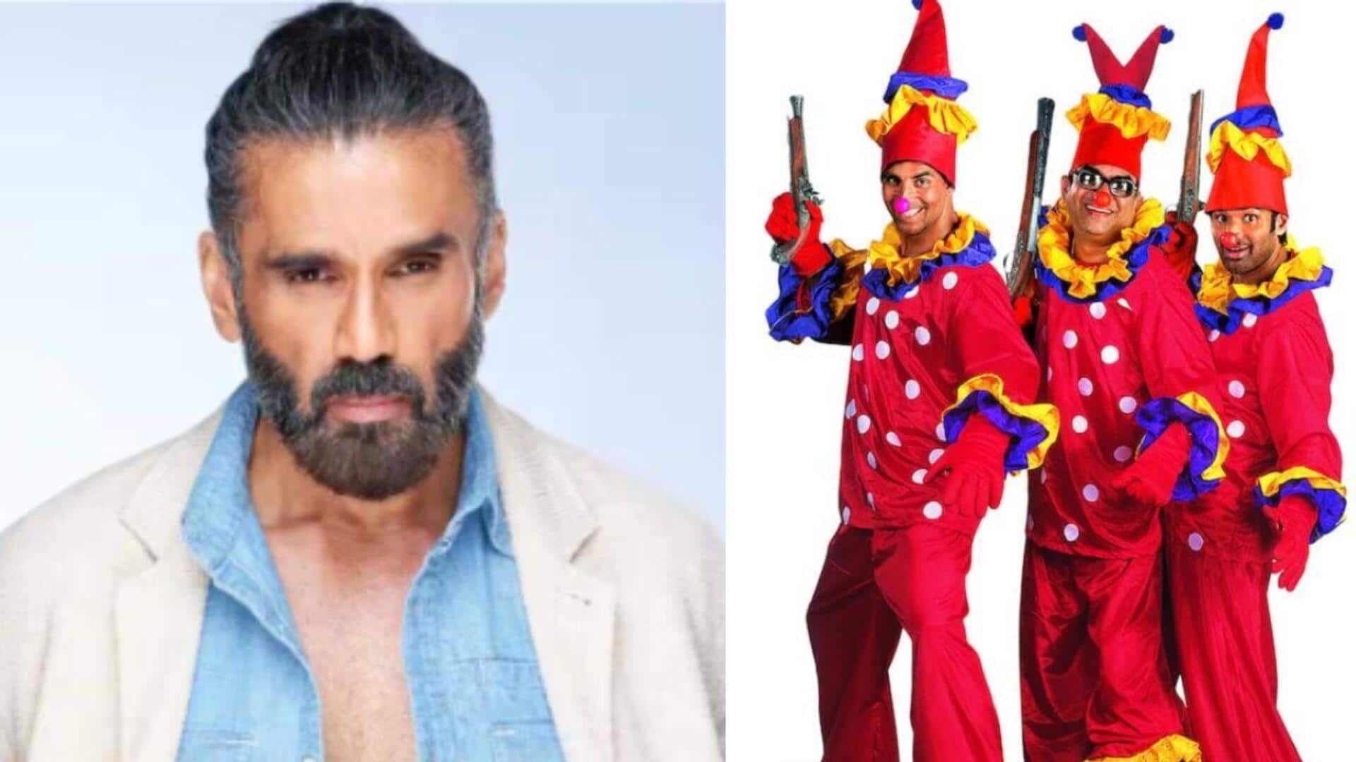 Suniel Shetty: No 'Hera Pheri 3' without Paresh Rawal Suniel Shetty: No 'Hera Pheri 3' without Paresh Rawal