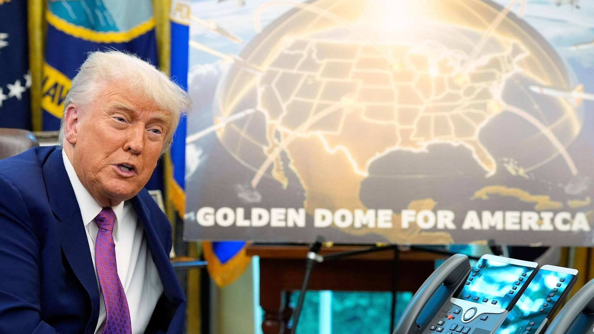 'Get free Golden Dome protection...become 51st state': Trump to Canada 'Get free Golden Dome protection...become 51st state': Trump to Canada