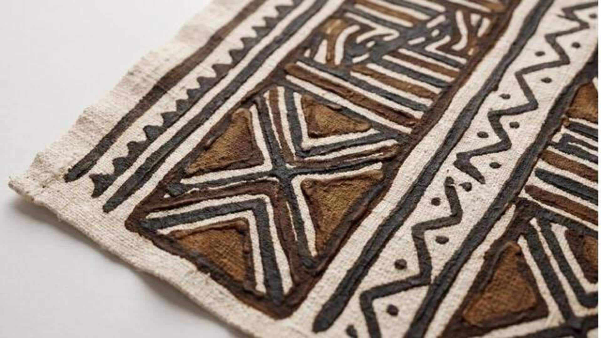 How to make mudcloth art at home