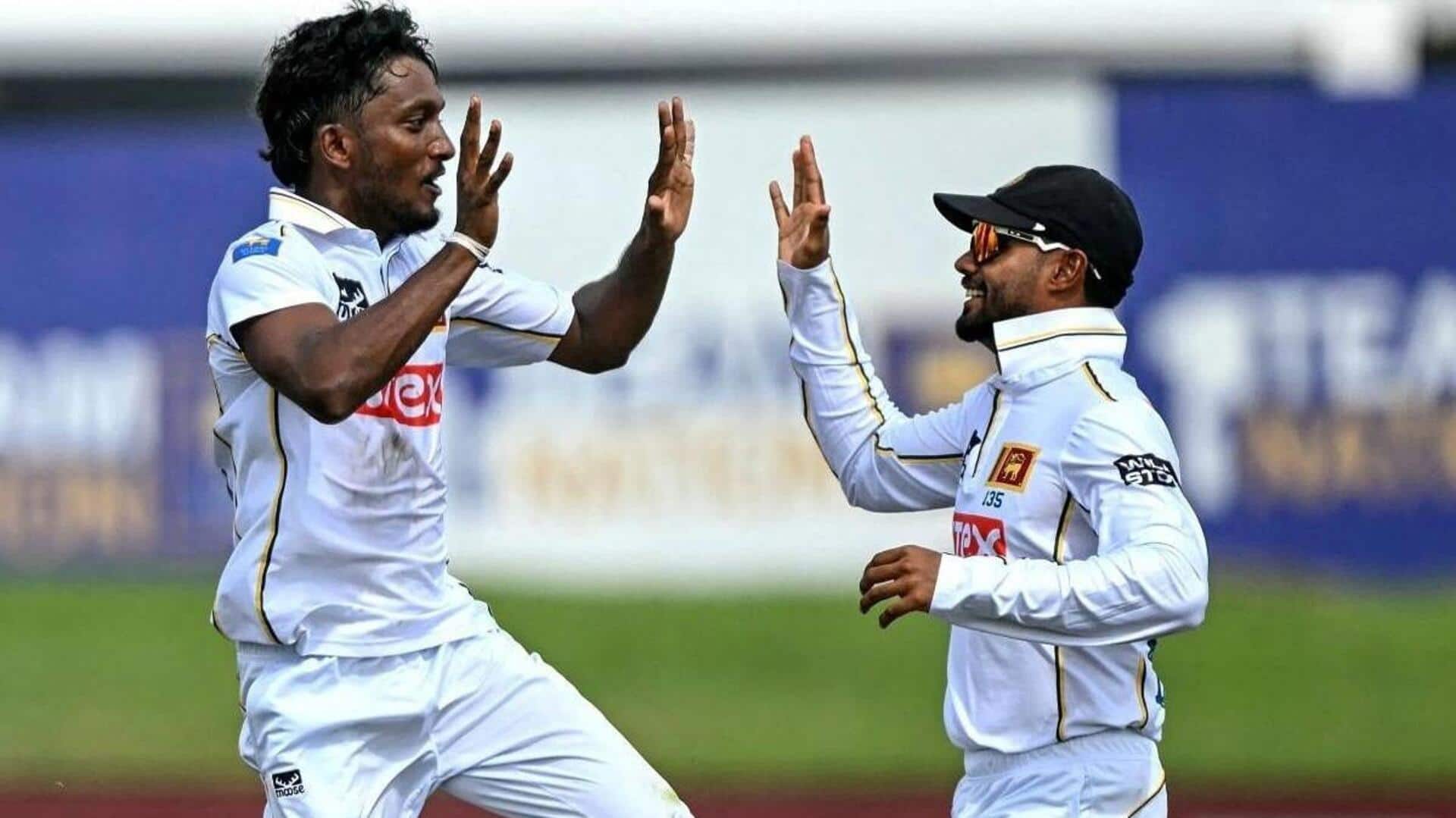 Keshara Nuwantha shines on Test debut versus India: Stats 