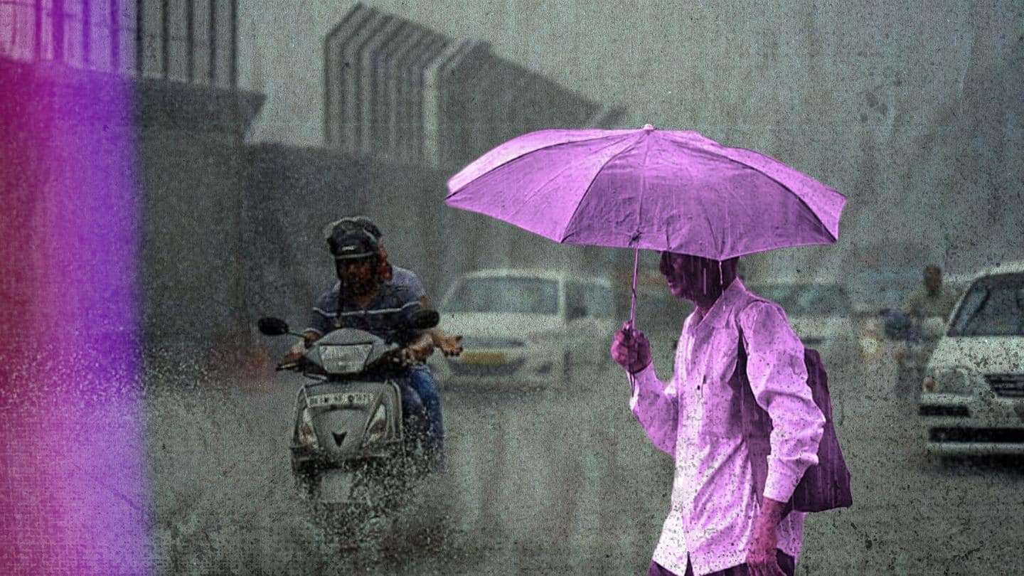 Delhi: Monsoon rains lead to traffic chaos, flights canceled