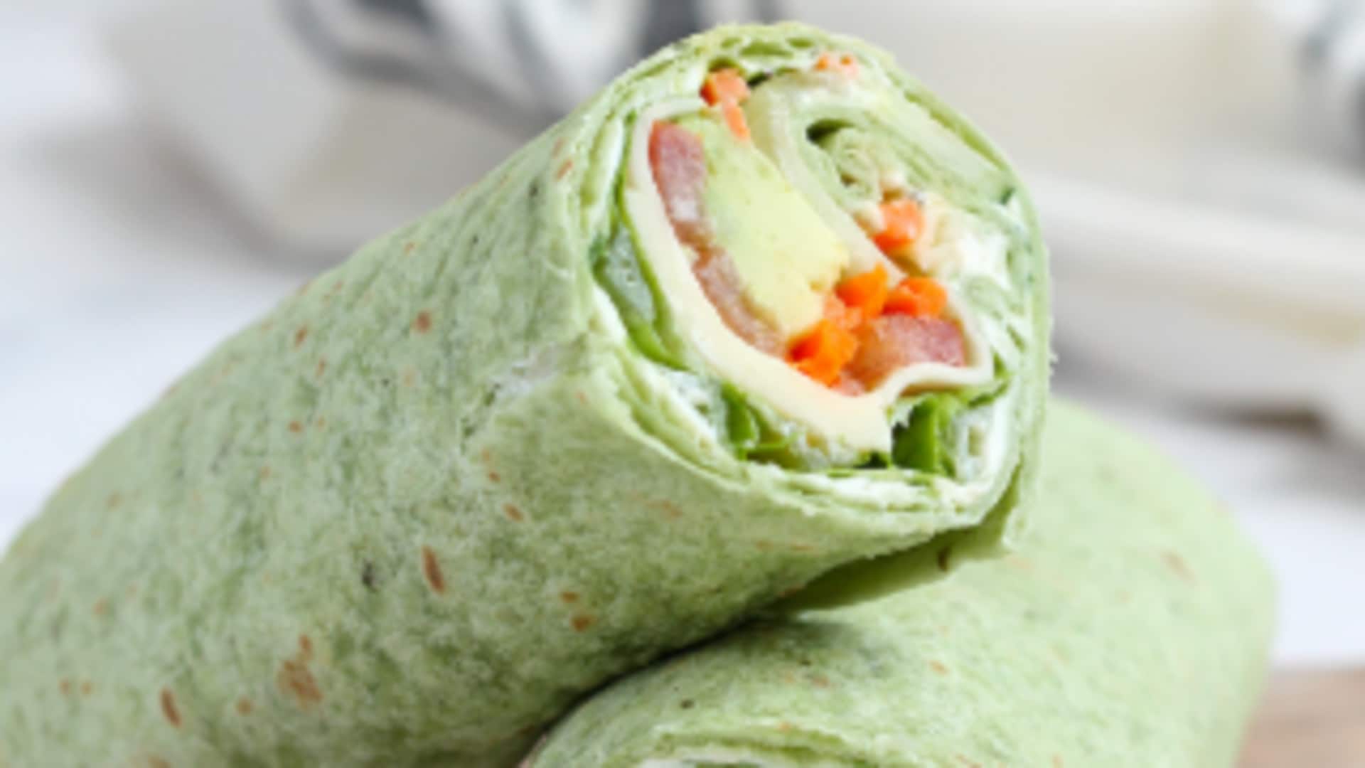 These delicious breakfast wraps contribute to healthy skin These delicious breakfast wraps contribute to healthy skin