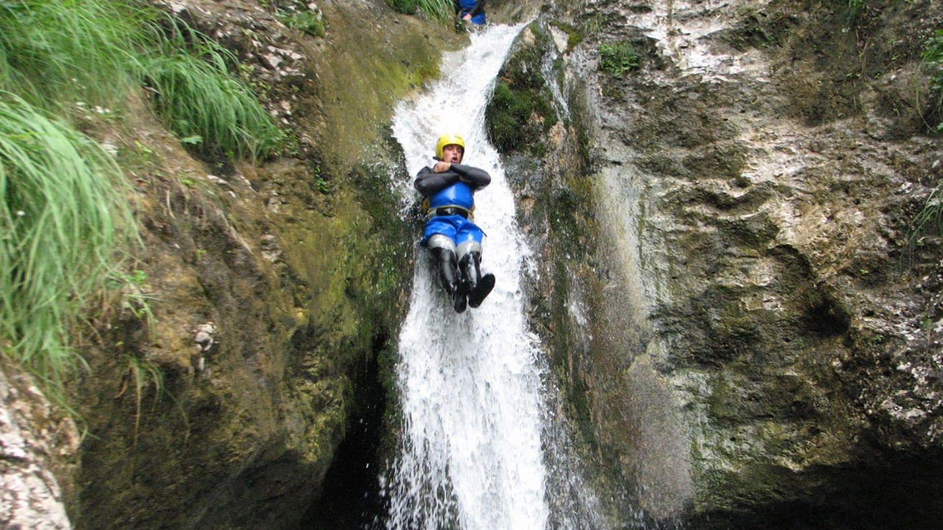 Once in Slovenia, don't forget to do canyoning 