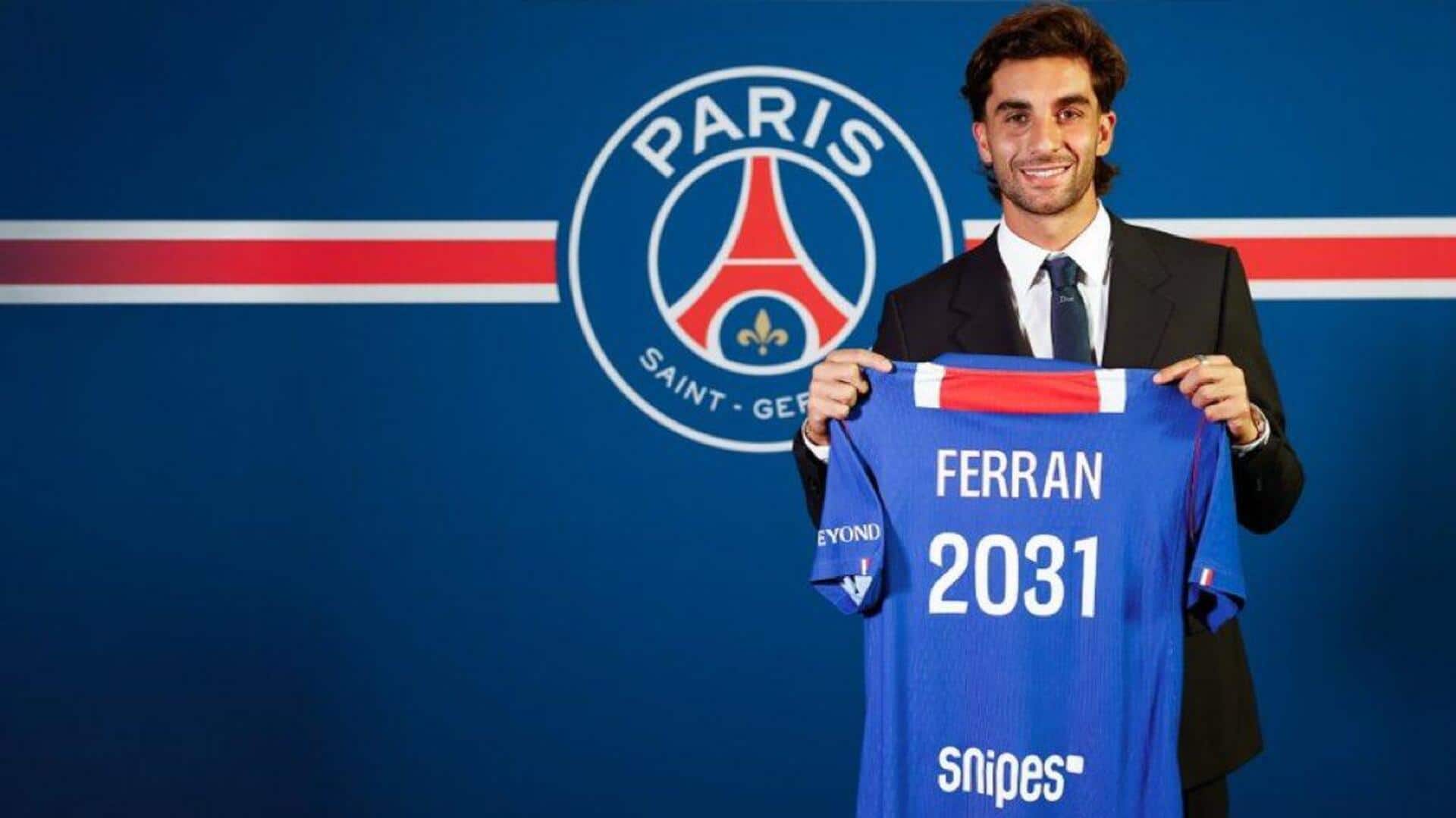 PSG sign Ferran Torres from FC Barcelona for £42.7m: Details