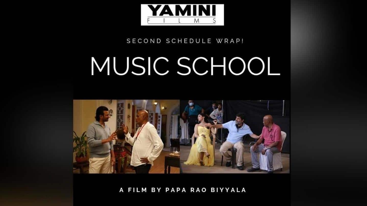 'Music School': Shriya Saran, Sharman Joshi-starrer wraps up second schedule