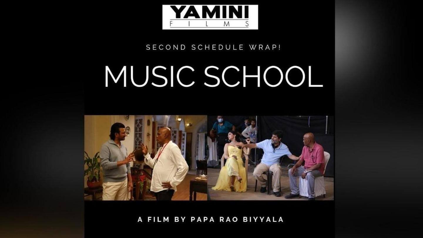 'Music School': Shriya Saran, Sharman Joshi-starrer wraps up second schedule